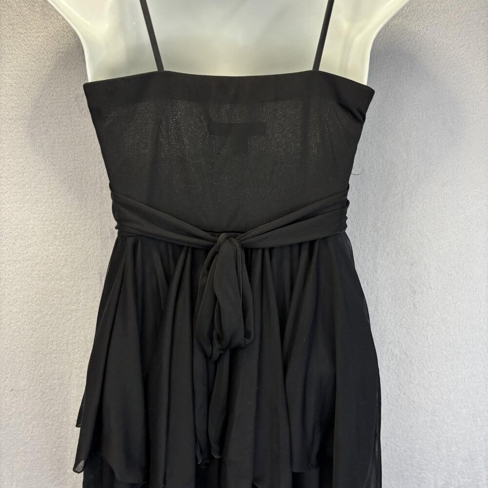 Vintage Y2K City Triangles Hanky Hem Fairy Dress Juniors Medium Whimsigoth Goth‎ - Picture 12 of 12